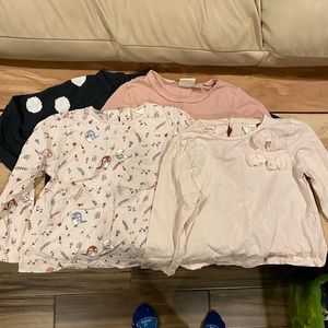 Lot of 4 Zara shirts